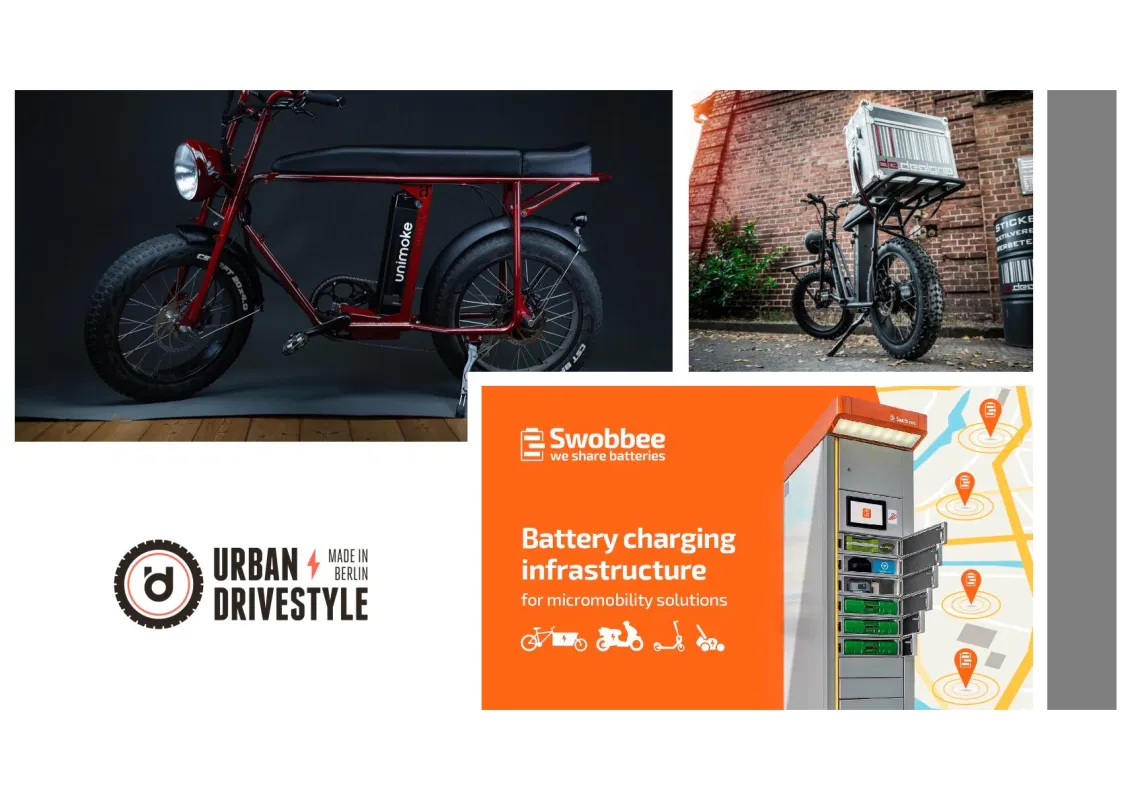 Das erste Wechselakku-System für PLEVs startet mit SWOBBEE und URBAN DRIVESTYLE in Berlin (© Urban Drivestyle GmbH)