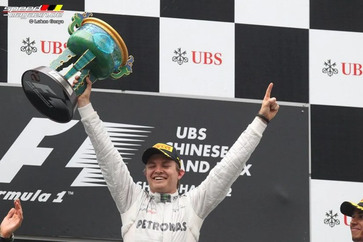 Nico Rosberg- der siebte deutsche GP Sieger!