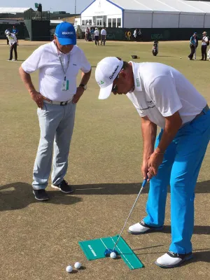 Bild: Wiestaw Kramski im Gespräch: Golfsport in Deutschland und KRAMSKI PUTTER