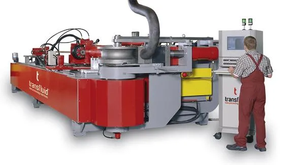 Bild: Das große Biegen - transfluid® konstruiert komplette Fertigungslinie für Großrohre