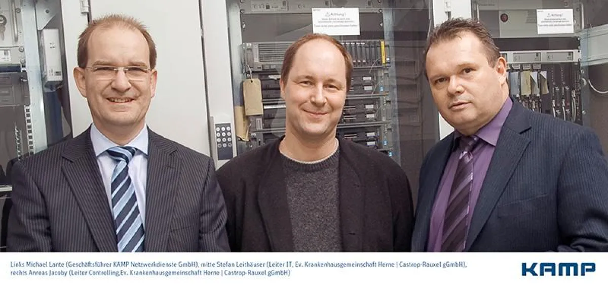 Die Projektleiter des WLAN-Projekts.