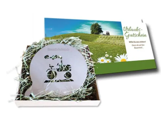 Gutschein- und Geschenkeshop von Bauernhofurlaub.de eröffnet Bild: Gutschein- und Geschenkeshop von Bauernhofurlaub.de eröffnet