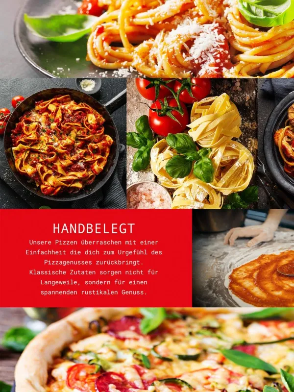 Pizza, Pasta, Antipasti