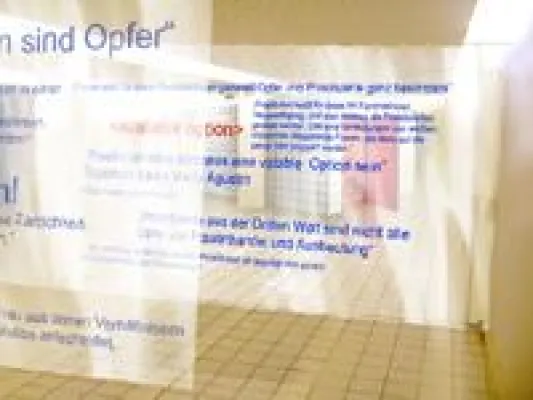 Bild: Käuflicher Sex als „available option“, eine neue Installation von Kurt Fleckenstein