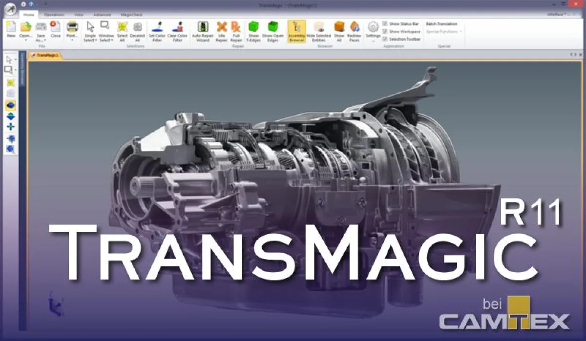 Neue Version des CAD-Konverters TransMagic R11 - Konvertieren inklusive Reparatur
