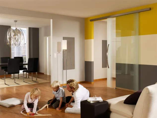 Bild: Wohnidee 2010: Innentüren aus Glas