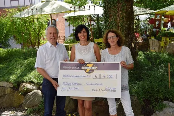 Bild: Radio 7 Drachenkinder unterstützen Geschwisterkinder