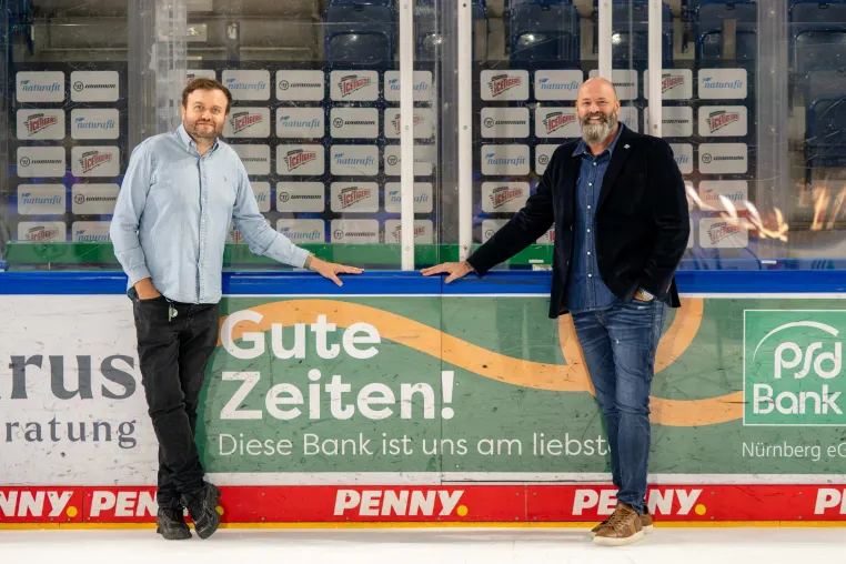 PSD Bank Nürnberg bleibt Premiumpartner der Nürnberg Ice Tigers Bild: PSD Bank Nürnberg bleibt Premiumpartner der Nürnberg Ice Tigers