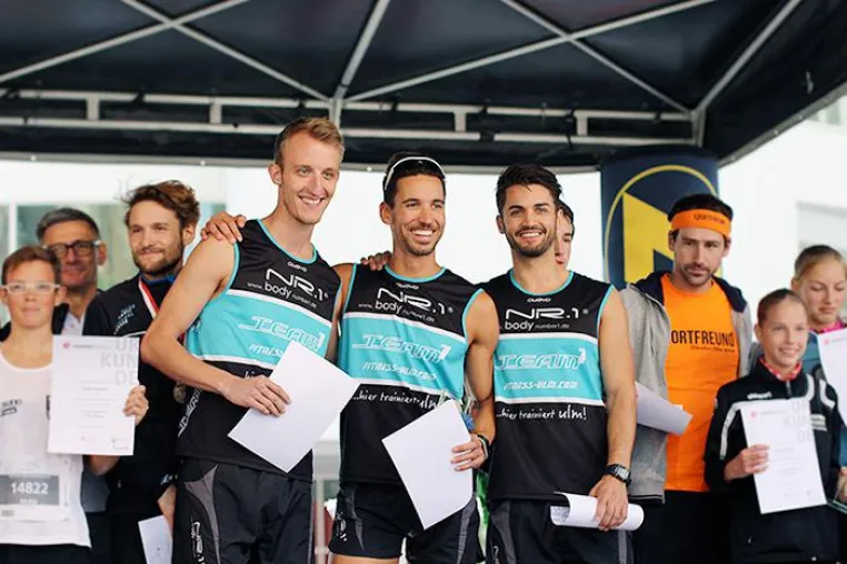 BodyNumber1 gewinnt den 11. Ulmer Einsteinmarathon 2015 Bild: BodyNumber1 gewinnt den 11. Ulmer Einsteinmarathon 2015