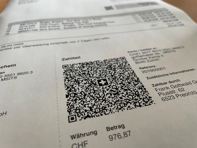 Digitalisierung der Buchhaltung: Schweizer Swiss-QR-Rechnung und ERP-Software Bild: Digitalisierung der Buchhaltung: Schweizer Swiss-QR-Rechnung und ERP-Software
