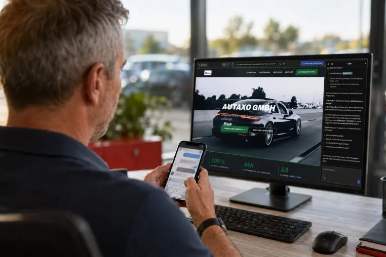 Autohandel per KI-Chat: Autaxo öffnet sein Dealer-Management-System für KI-Assistenten Bild: Autohandel per KI-Chat: Autaxo öffnet sein Dealer-Management-System für KI-Assistenten