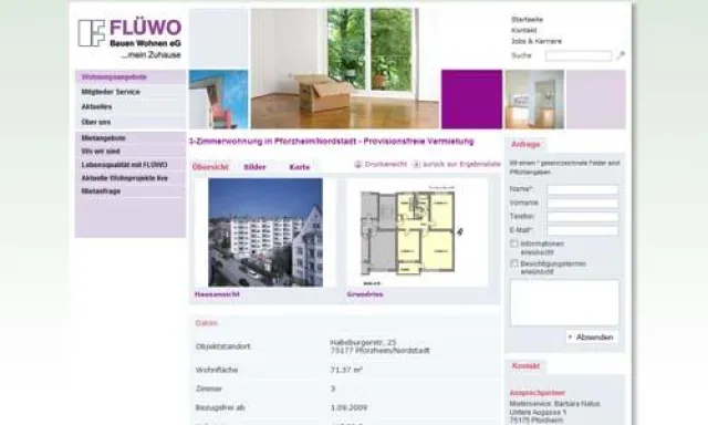 Immobiliensuche leicht gemacht – NETFORMIC erstellt neue TYPO3 Webseite für FLÜWO Bild: Immobiliensuche leicht gemacht – NETFORMIC erstellt neue TYPO3 Webseite für FLÜWO