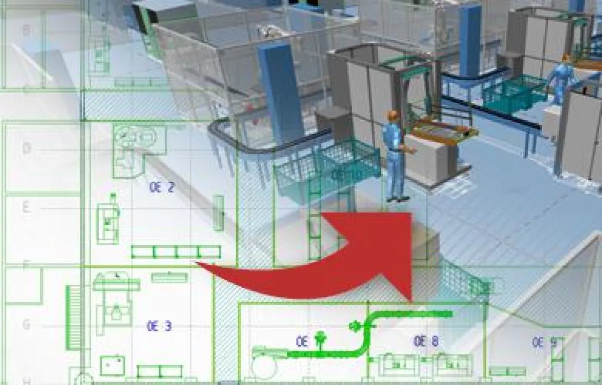 Fabrikplanung in 3D bietet enorme Vorteile