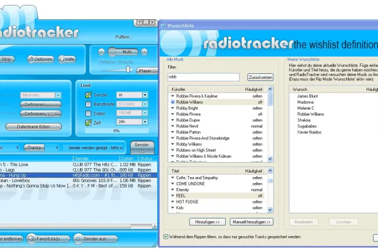 Bild: Konkurrenz für den Weihnachtsmann: Radiotracker 2.0 bringt Wunschmusik von über 77.000 Künstlern kostenlos und legal als Weltneuheit in weihnachtliche Wohnzimmer
