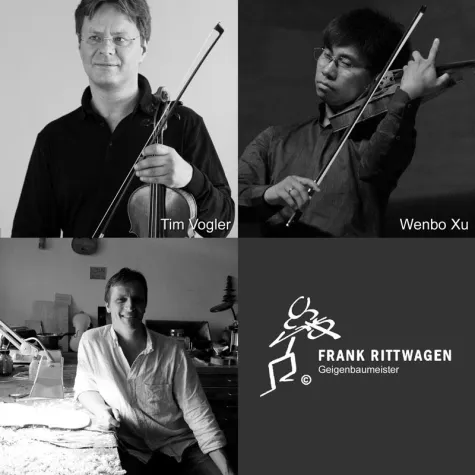 Bild: Geigenbaumeister Frank Rittwagen begeistert namhafte Künstler