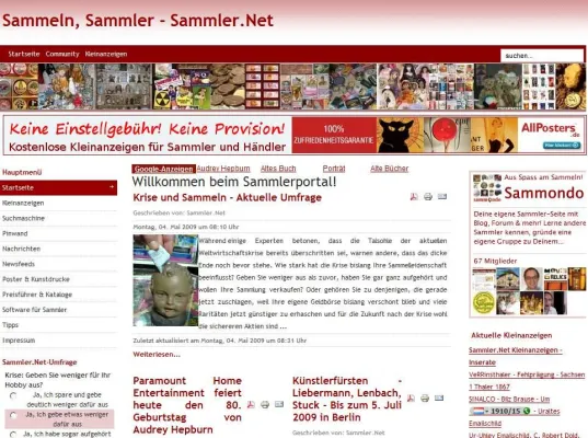 Aktuelle Studie - Die Wirtschaftskrise und der Sammlermarkt Bild: Aktuelle Studie - Die Wirtschaftskrise und der Sammlermarkt