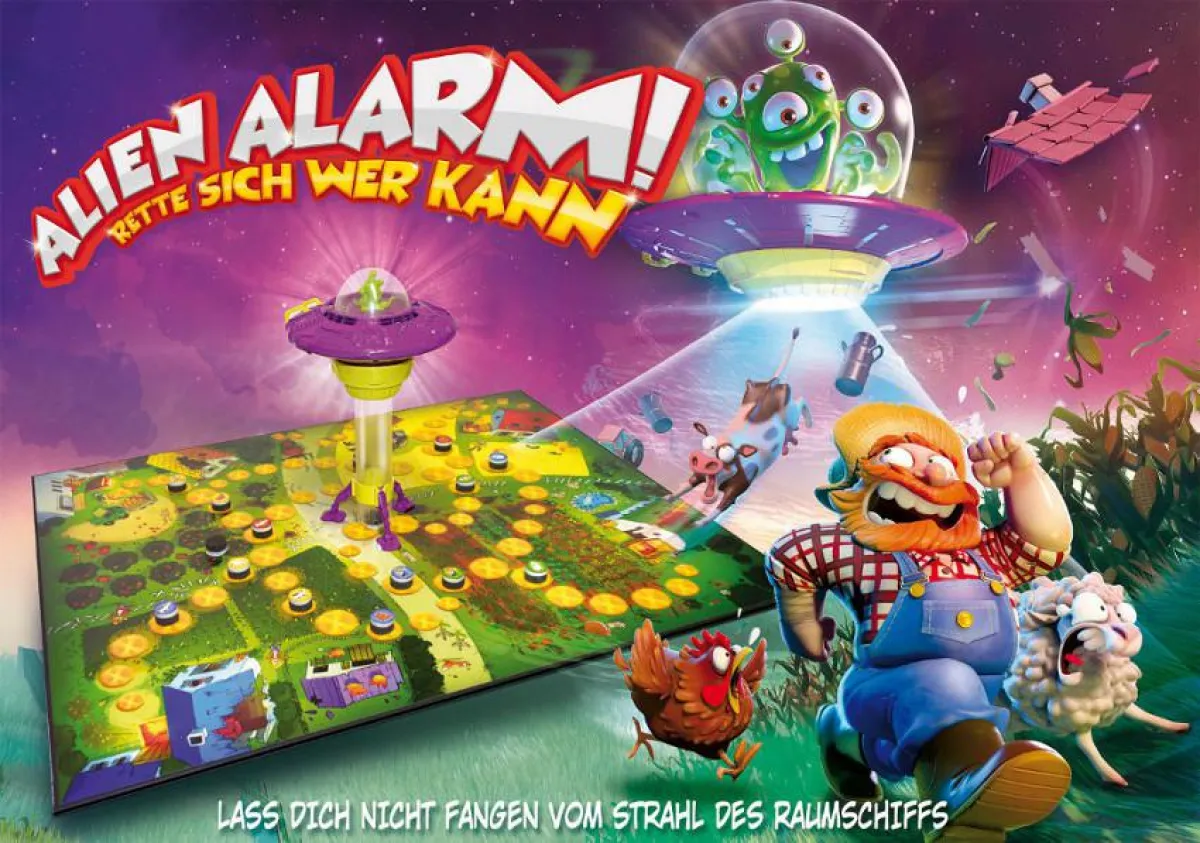 Alien Alarm von Goliath - Rette sich wer kann!