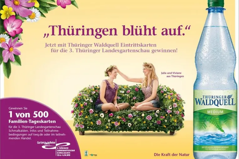Bild: Consumer Promotion 2015: Karten für den Garten, Bäume für den Wald