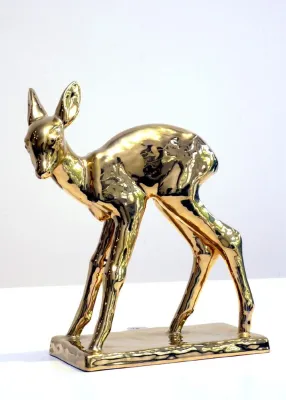 Bild: ,,Bambi’’ schaut schon mal vorbei - beim Manufaktur-Tag am 29.10.2006 in der Weinmanufaktur Untertürkheim