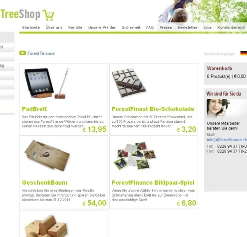 Bild: Weihnachtsgeschenke - grün und gut für Weltretter