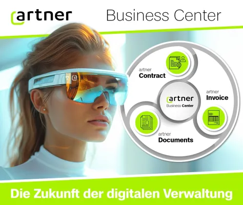 Bild: Out-of-the-box zur digitalen Unternehmenszentrale: Launch des neuen „Business Center“ bei artner Solutions 
