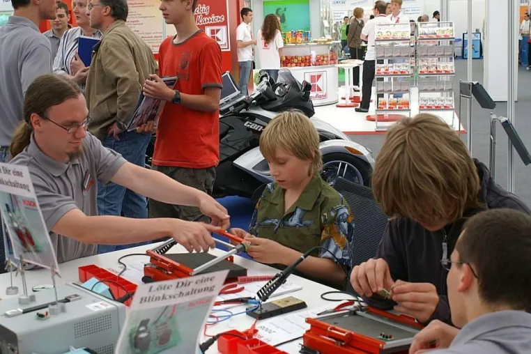 Starke Resonanz zur IHK-Bildungsmesse 2008 Bild: Starke Resonanz zur IHK-Bildungsmesse 2008