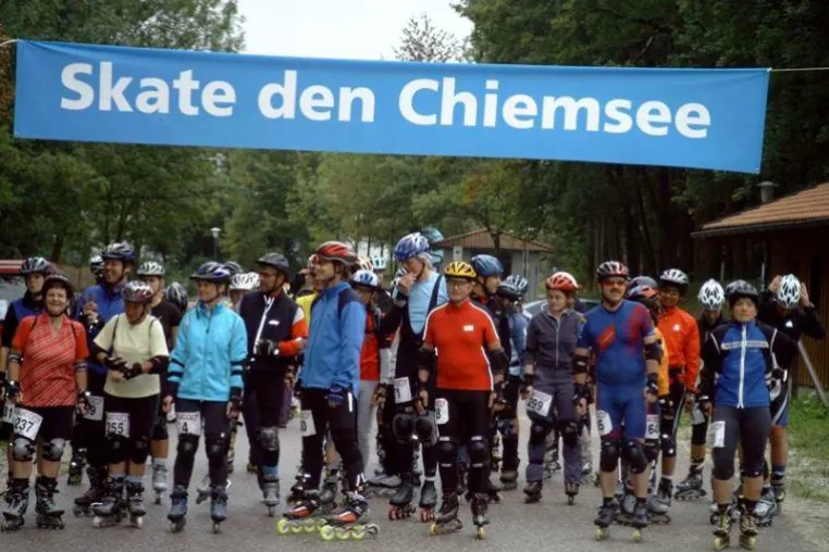 Bild: „Skate den Chiemsee“ und „Chiemsee Königswalk“ 2008 - Sport-Events am Bayerischen Meer
