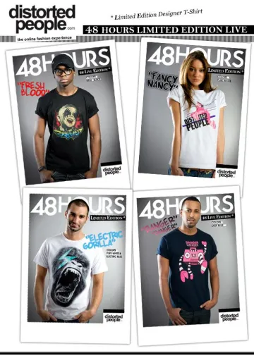 Bild: Desinger Shirts im Live Shopping Konzept