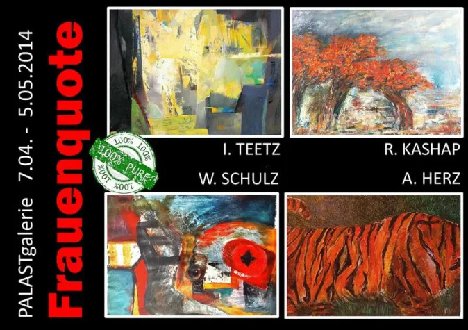 Bild: PALASTgalerie FRAUENQUOTE Ausstellung