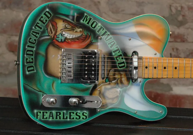 Bild: Ein Abend im Zeichen der Gitarre - Das erste Bielefelder Pimp my Guitar Festival im Irish Pub