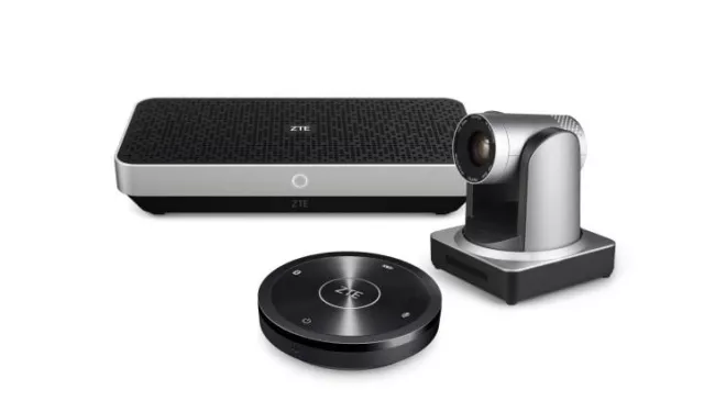 Bild: ZTE präsentiert Cloud-Videoterminal ET302 auf der CeBIT 2017