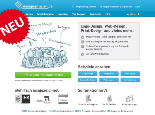 Bild: Funktionserweiterungen und Relaunch bei designenlassen.de