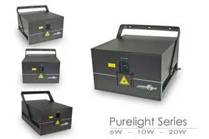 Neue Purelight Serie von Laserworld Bild: Neue Purelight Serie von Laserworld