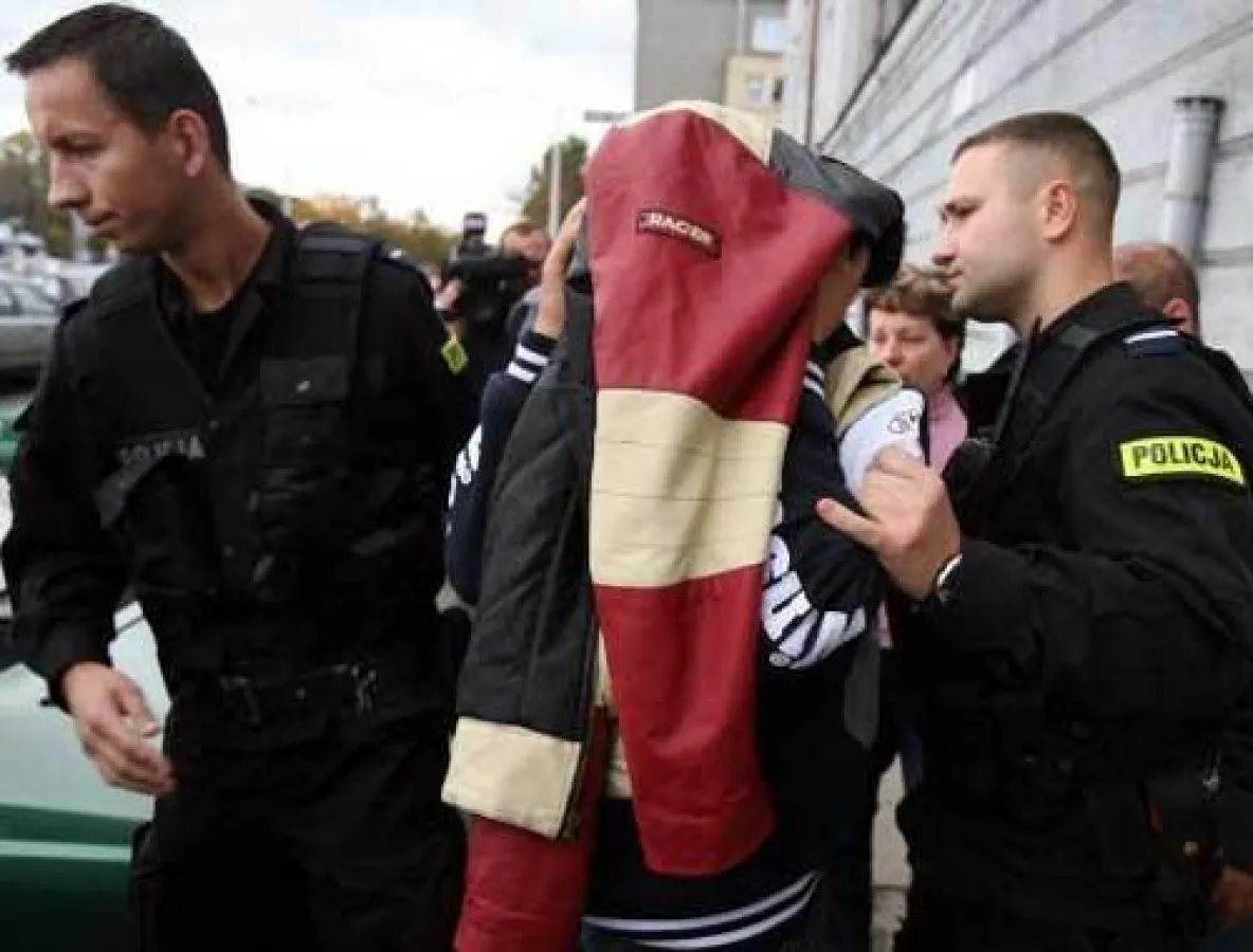 Festnahme eines Täters