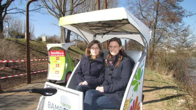 Mit Muskelkraft zur Landesgartenschau in Bamberg Bild: Mit Muskelkraft zur Landesgartenschau in Bamberg