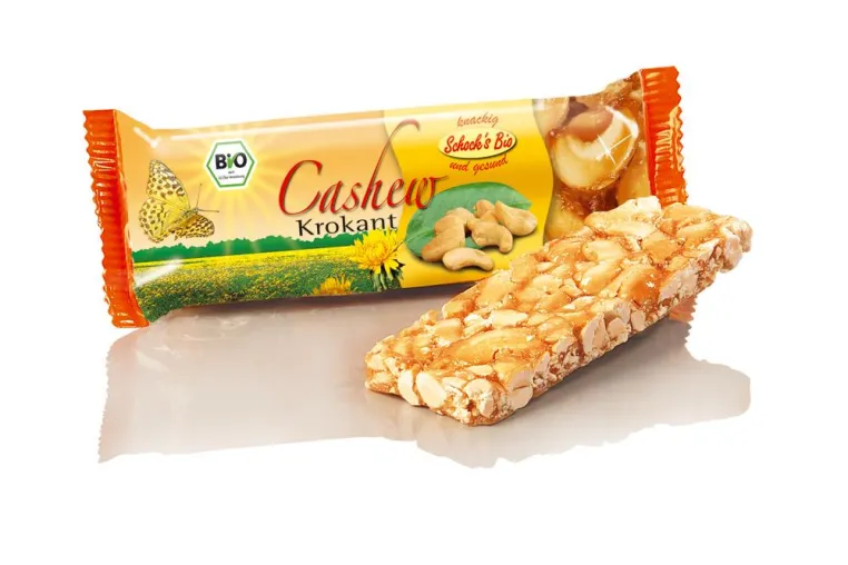 Gold und Silber für SCHOCK – DLG-Prämierung für Bio-Sesam Krokant und Bio-Cashew Krokant Bild: Gold und Silber für SCHOCK – DLG-Prämierung für Bio-Sesam Krokant und Bio-Cashew Krokant