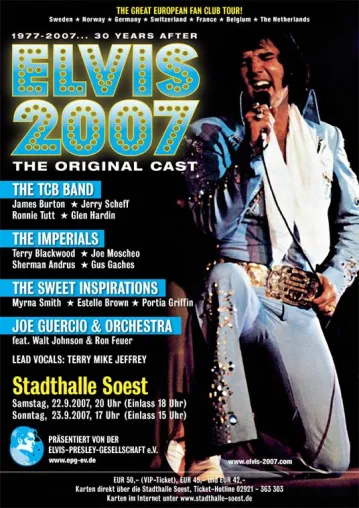 Bild: Zum 30. Todestag des King: Fan-Club holt Elvis’ Original-Band nach Deutschland