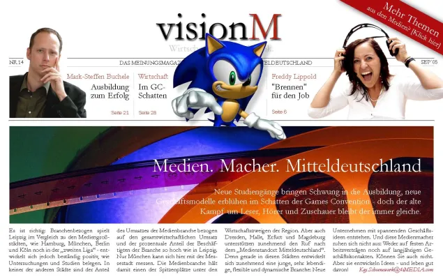 Bild: Meinungsmagazin visionM - Schwerpunktausgabe Medien