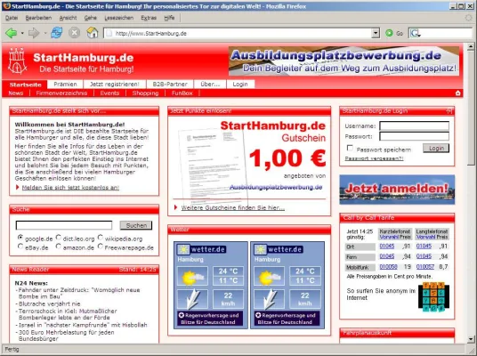 Bild: StartHamburg.de: Beta-Test für Hamburgs personalisierte Startseite läuft