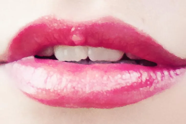 Bild: Rote Lippen soll man…