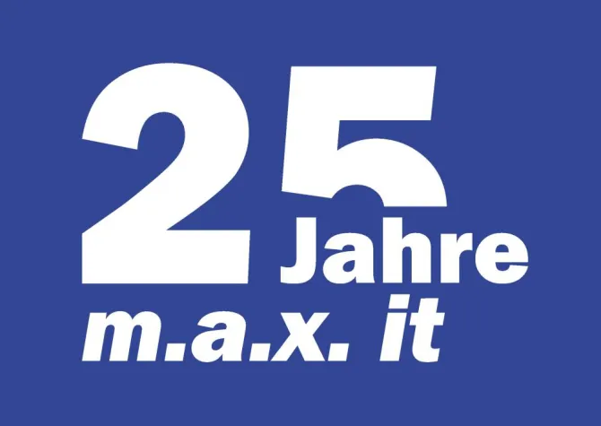 Bild: Jubiläum: 25 Jahre m.a.x. Informationstechnologie AG