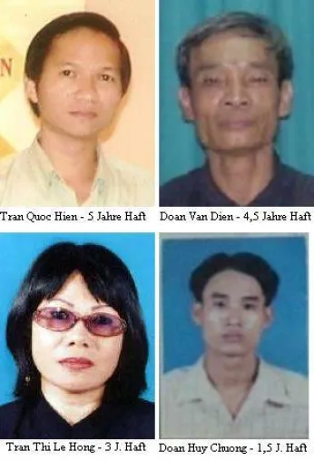Vietnam: Sieben Dissidenten ohne Rechtsbeistand verurteilt Bild: Vietnam: Sieben Dissidenten ohne Rechtsbeistand verurteilt