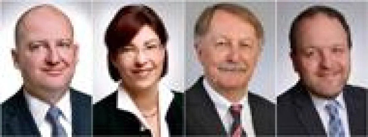 von links: Ullrich Müller, Anett Richter, Rüdiger Jansen, Jan Schmitz