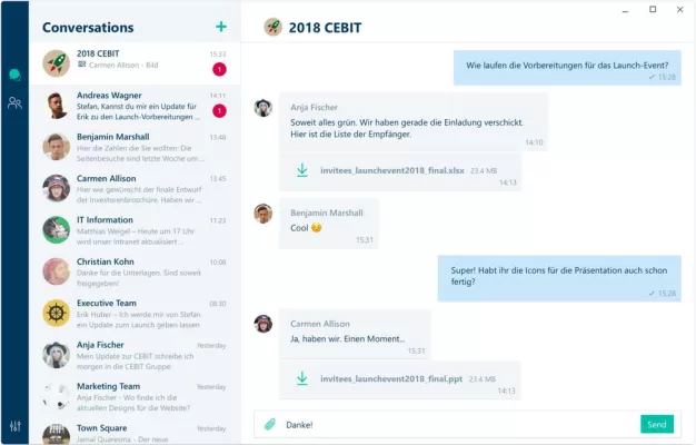 Brabbler veröffentlicht Windows-Messenger von „ginlo @work“ und startet Beta-Phase für Mac-Client Bild: Brabbler veröffentlicht Windows-Messenger von „ginlo @work“ und startet Beta-Phase für Mac-Client