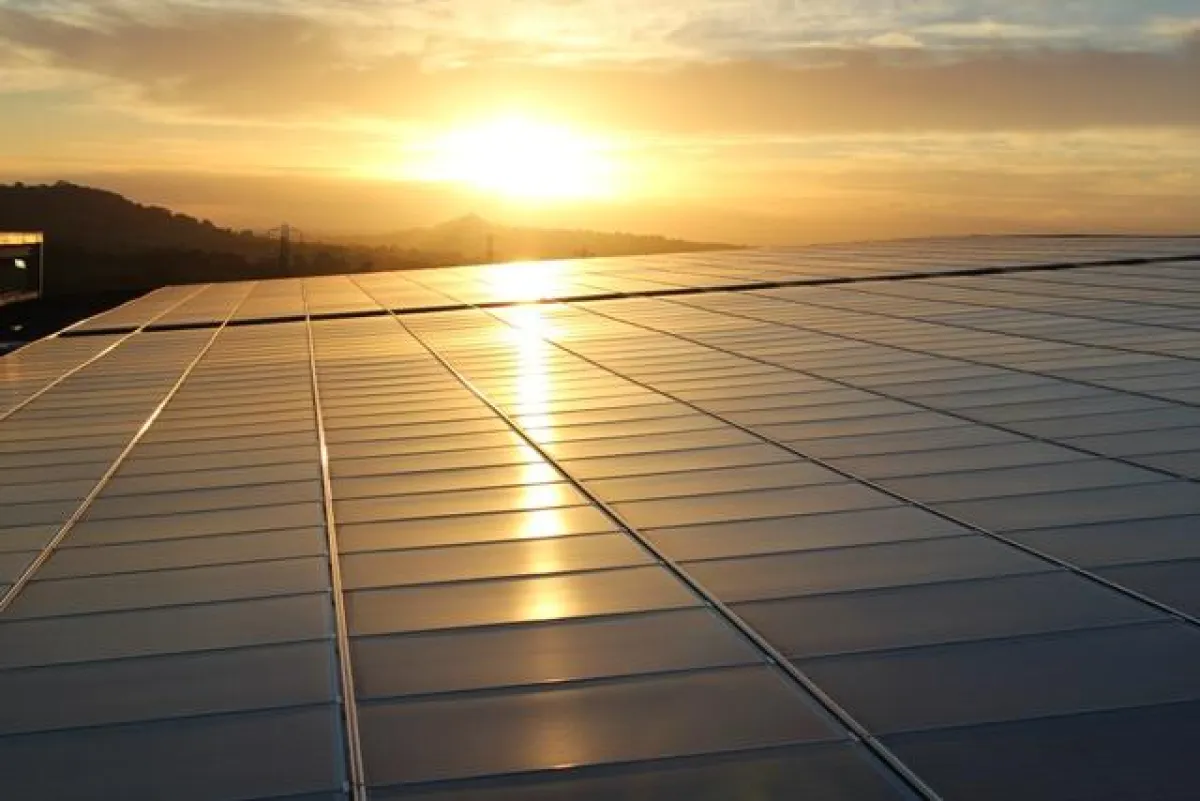 Größtes privates Solarkraftwerk in Großbritannien, Copyright: Solarsense UK Ltd.