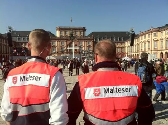 Bild: Malteser freuen sich auf das Glaubensfest