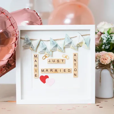 Bild: Freude verschenken - Originelle Geschenke zur Hochzeit basteln