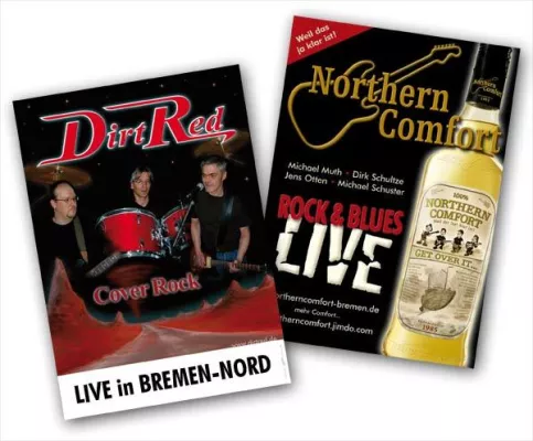 Blues, Rock und Rock'n'Roll mit Dirt Red und Northern Comfort in Bremen-Vegesack Bild: Blues, Rock und Rock'n'Roll mit Dirt Red und Northern Comfort in Bremen-Vegesack