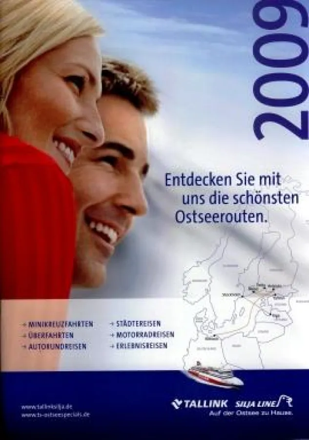 Tallink Silja: »Entdecken Sie mit uns die schönsten Ostseerouten!« Katalog 2009