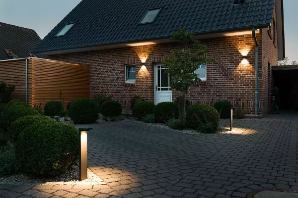 Bild: Perfekte Beleuchtung für die Einfahrt: Tipps und Tricks